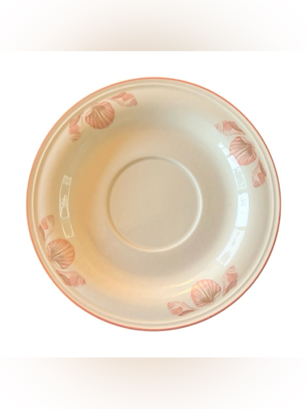 Set of 8 Vintage Sangostone Coquille Seashell Plates